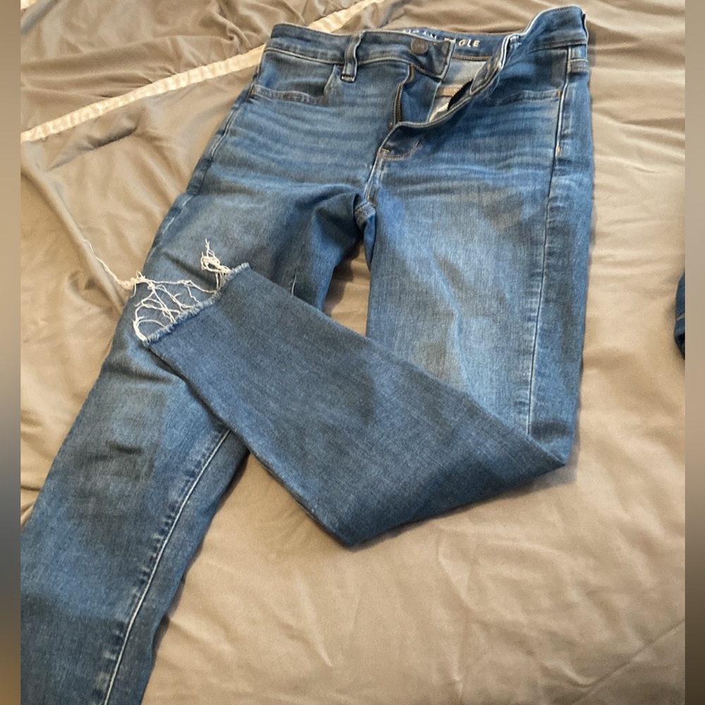 Various size small jeans
